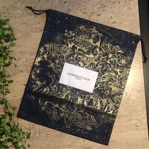 Christian Dior - 2022 Holiday Constellations Drawstring Pouch - brand new!